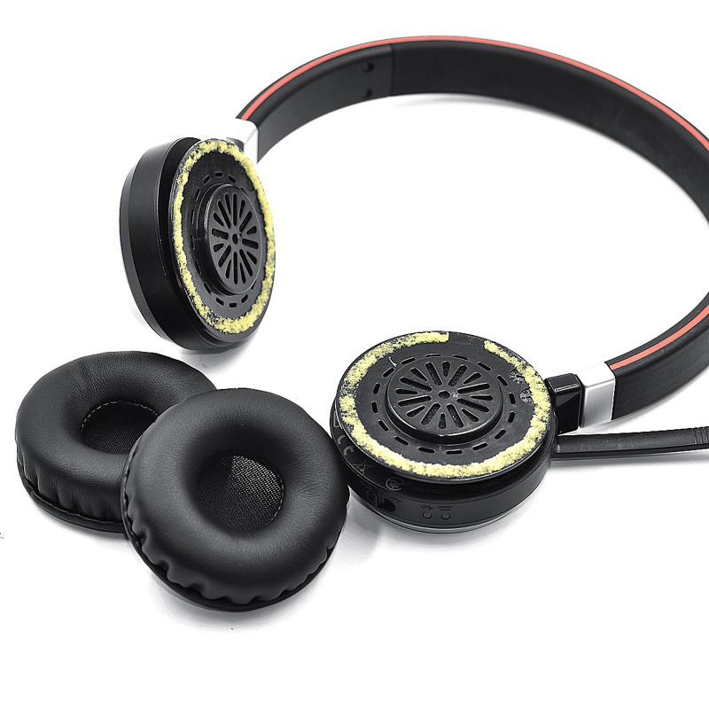 OXXGGKAO Tai Nghe Di Động Thay Thế Tai Nghe Cho Evolve 20 20se 30 30II 40 65 65 + uc ms 1 Cặp Miếng Lót Tai Mềm