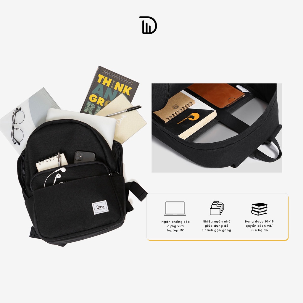 Mô tả Balo DIM Classic Backpack - 3