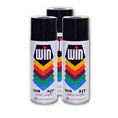 Sơn xịt WIN xám và trắng độ bóng cao bám dính