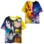 SY3 Naruto Anime Áo Thun Unisex Tay Ngắn Áo Itachi Sasuke Dáng Rộng Đồ Họa Áo YS3