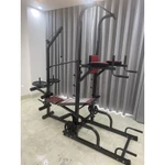 Ghế tập tạ giàn tạ đa năng xà đơn xà kép Hoàng Đức 1604 mẫu mới nhất chính hãng (KHÔNG KÈM TẠ VÀ ĐÒN) — ảnh 6