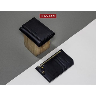 HEART3 & HARMONY HAVIAS cặp đôi ví kết hợp ăn ý da bò Vachetta Premium