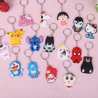 (Rẻ Vô Địch) Combo 5 Móc Khóa Silicon Hình Thú Chibi  Đáng Yêu- Giao Ngẩu Nhiên Hình
