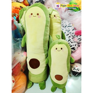 GỐI ÔM TRÁI BƠ NHỒI BÔNG SIÊU DÀI
