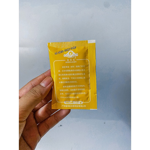 DIỆT RÊU HẠI CHO BỂ CÁ CẢNH GOLDEN RAINBOW HỘP 5 GÓI