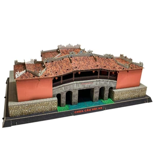 Mô Hình Giấy 3D Chùa Cầu Hội An Tự Lắp Ráp Quà Lưu Niệm - TAYTA