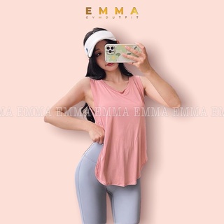 [EMMA] Áo Tập Gym Nữ [TANKTOP] Trơn Tà Bầu [ĐỒ TẬP]