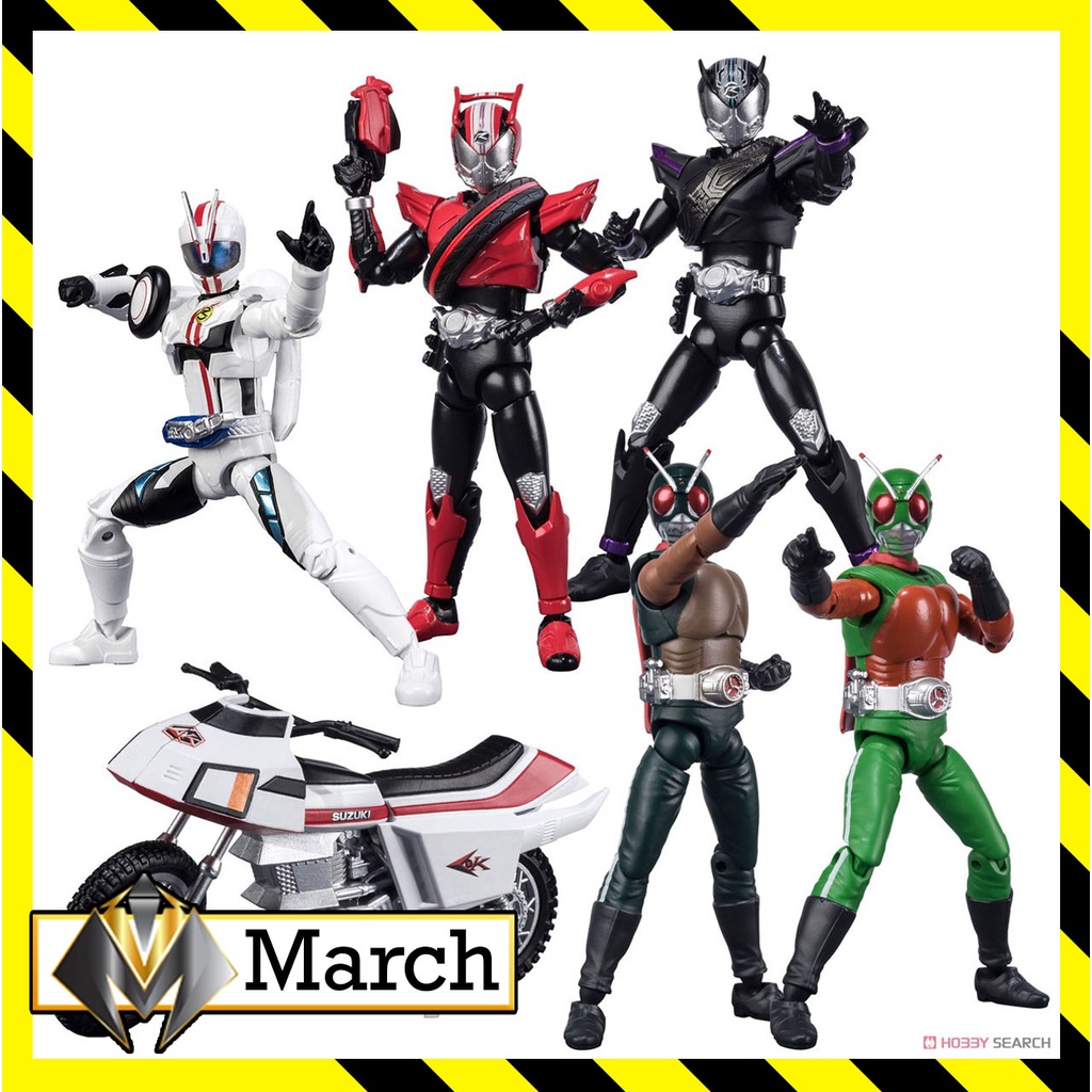 Mô hình Shodo Kamen Rider Drive , Proto Drive , Mach , Skyrider - SODO ...