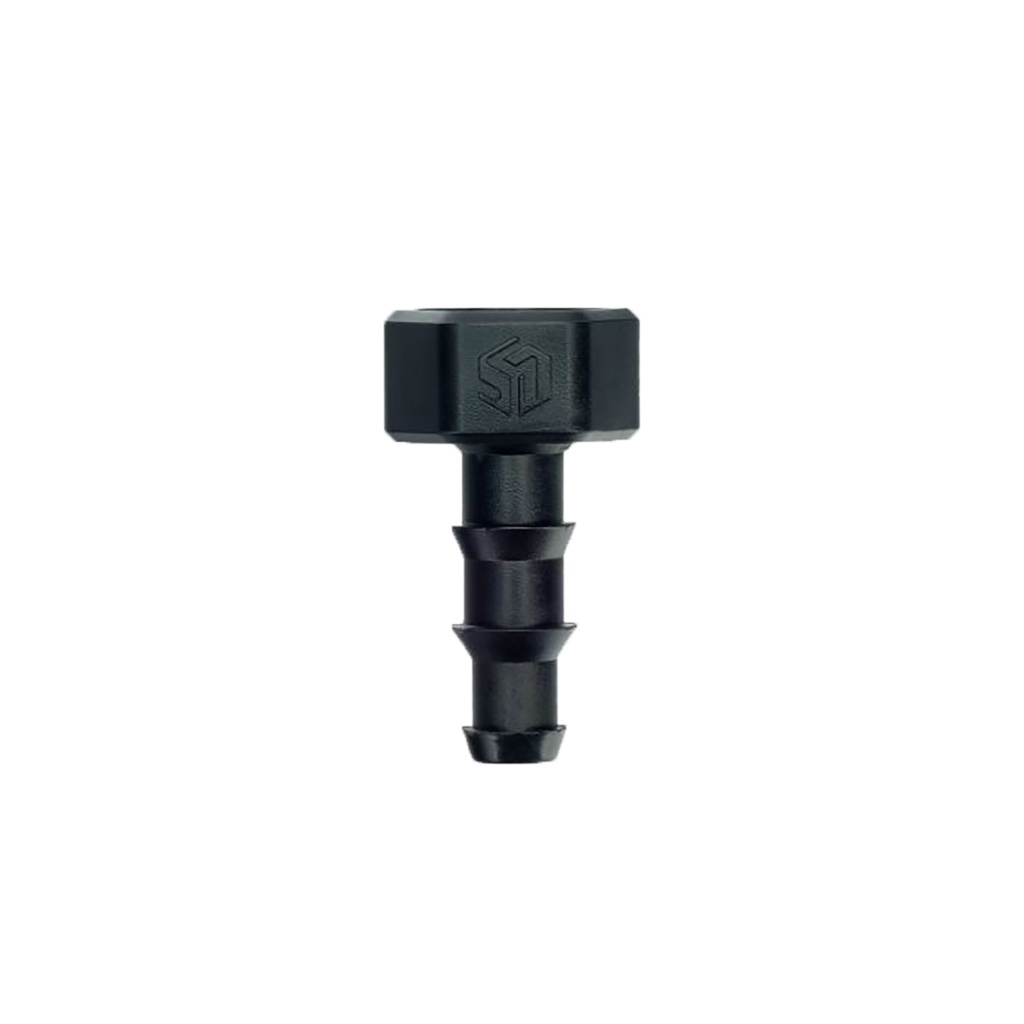 10 cái [ 10 cái ]Khớp nối gắn béc phun mưa chân ren 17mm ra ống PE/LDPE 6mm, 12mm