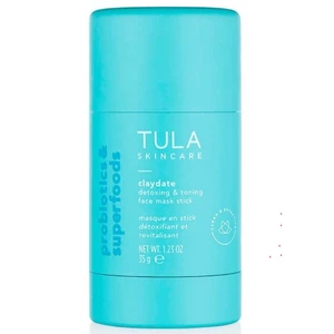 TULA Probiotic Skin Care Claydate Detoxing & Toning k | Detoxing & Toning Face Mask Stick để hút sạch bụi