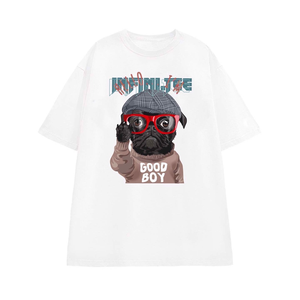 Áo thun INFINITEE Fni0273, Thun 100% Cotton - form rộng Unisex.