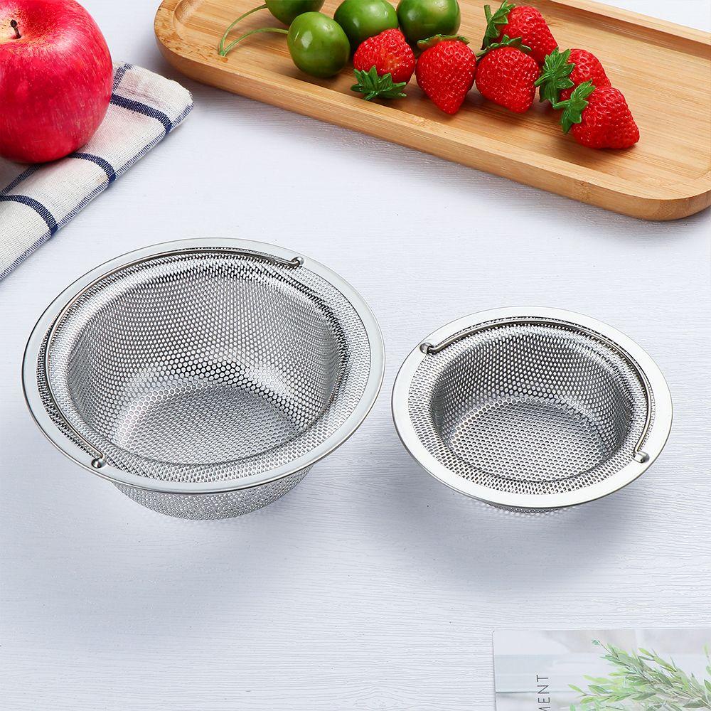 SIMPLEAID Cắm Giỏ Lọc Dụng Cụ Nhà Bếp Nhà Xả Chất Thải Lưới Thép Không Gỉ Nhồi Bông Bao Rây Lọc