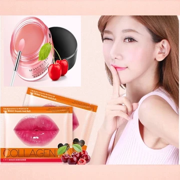 Combo 5 mặt nạ dưỡng môi + mặt nạ ngủ ủ môi giúp mềm môi, môi căng mọng, cải thiện môi thâm, dưỡng ẩm NO-SPU185