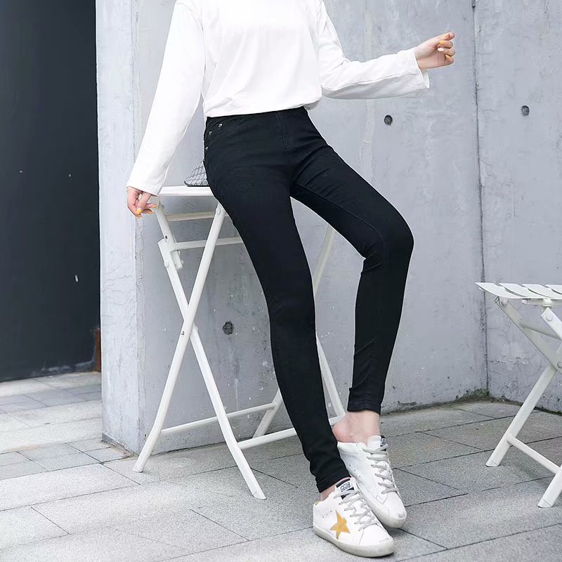 Ảnh Daduhey Quần Jean Skinny Lưng Cao Ôm Dáng Thời Trang 2020 Cho Nữ 4