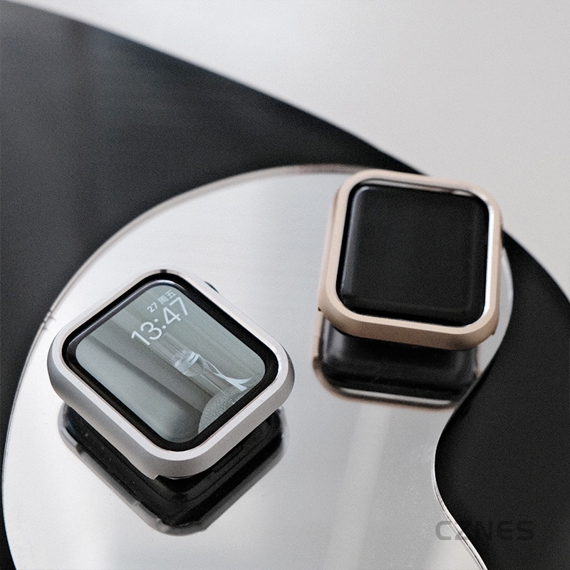 Ốp lưng kim loại chống sốc hợp kim nhôm bán kèm cho Apple Watch S11 SE3 S10 S9 S8 SE S7 S6 46mm 42mm 40mm 44mm 41mm 45mm Iwatch Case