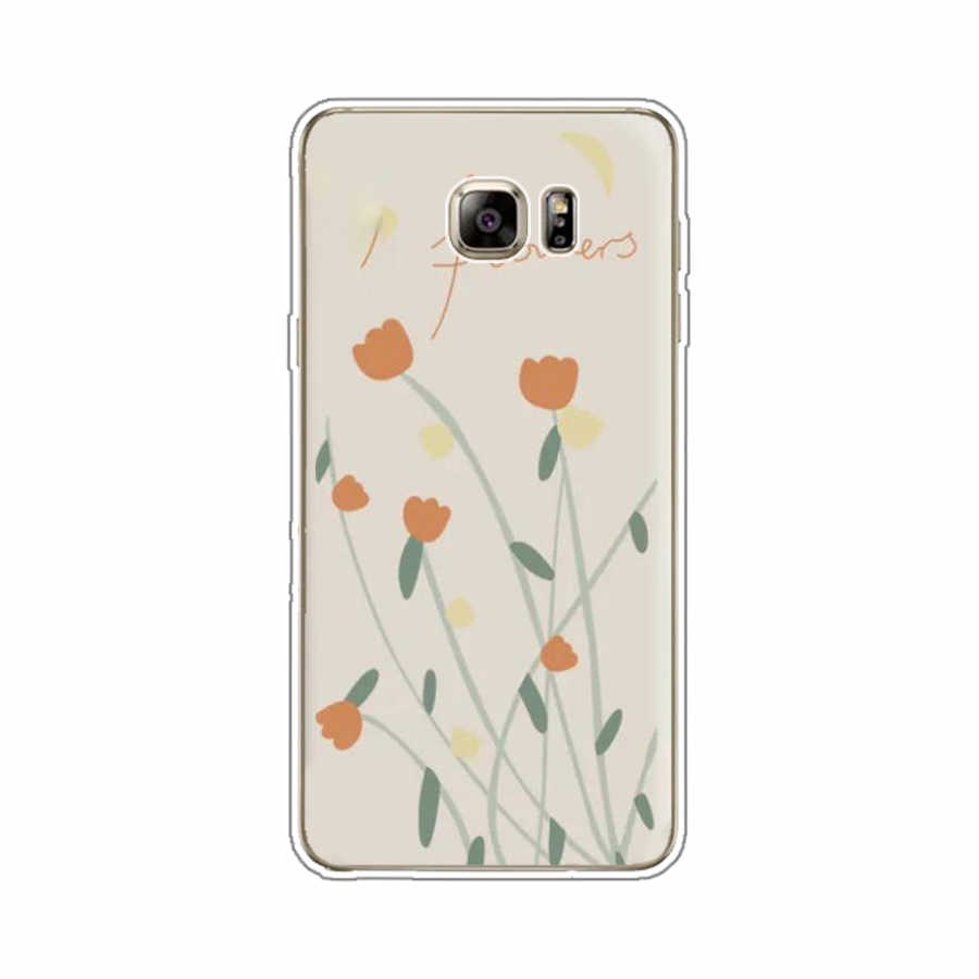 Ốp Điện Thoại TPU Dẻo In Họa Tiết Độc Đáo Thời Trang Cho Samsung Galaxy note 4 5 8