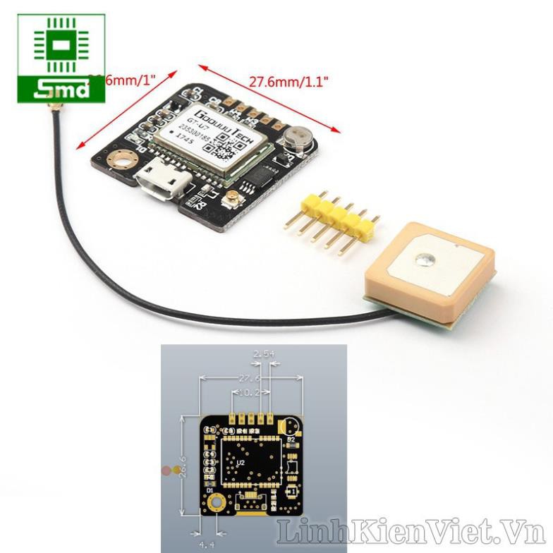 Module GPS GT-U7 ( tương thích với NEO-6M ) | Shopee Việt Nam