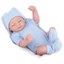Trẻ em tái sinh búp bê mini mô phỏng toàn thân mềm mại tráng men búp bê cô gái quà tặng búp bê con trai