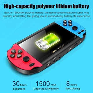 Máy Chơi Game Cầm Tay X7 Màn Hình 4.3inch Với 900 Trò Chơi, Kèm Thẻ Nhớ, Pin Trâu, BH 24 Tháng