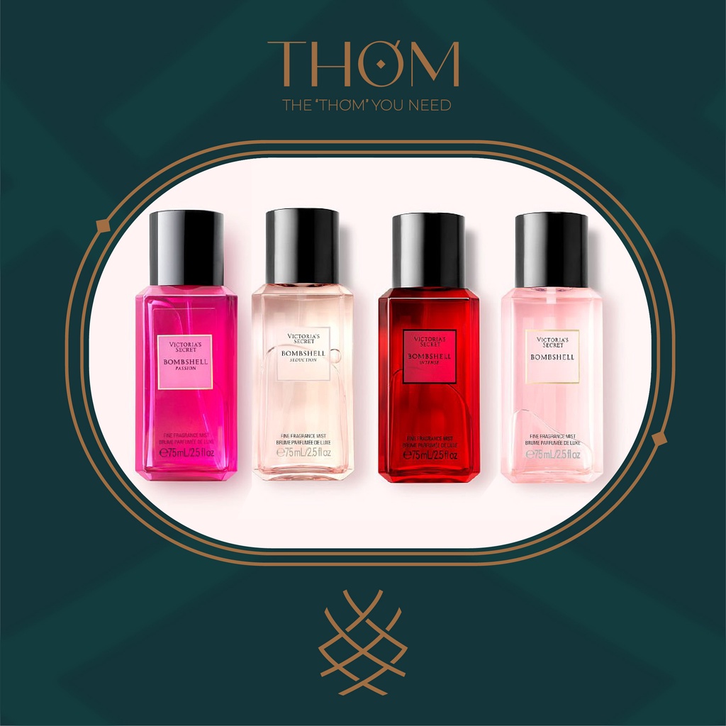 Xịt Thơm Toàn Thân Victoria's Secret Fine Fragrance Mist 75ML BOMBSHELL
