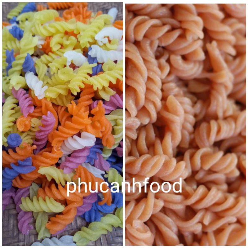 Nui xoắn dài gạo lứt/ rau củ loại đặc biệt siêu ngon eat clean ...