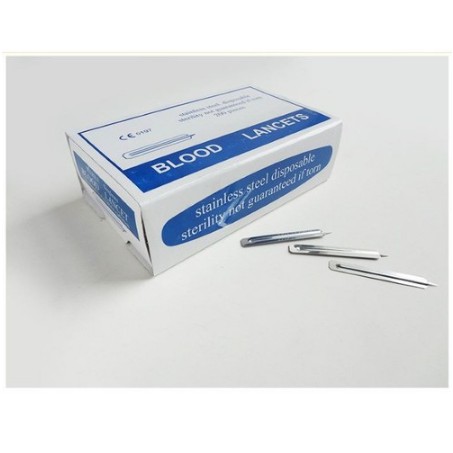 Kim Chích Mụn, Kim Lấy Máu Lancets, Sử Dụng An Toàn Tiện Dụng Trong Spa Thẩm Mỹ Viện, Hộp 200 Chiếc