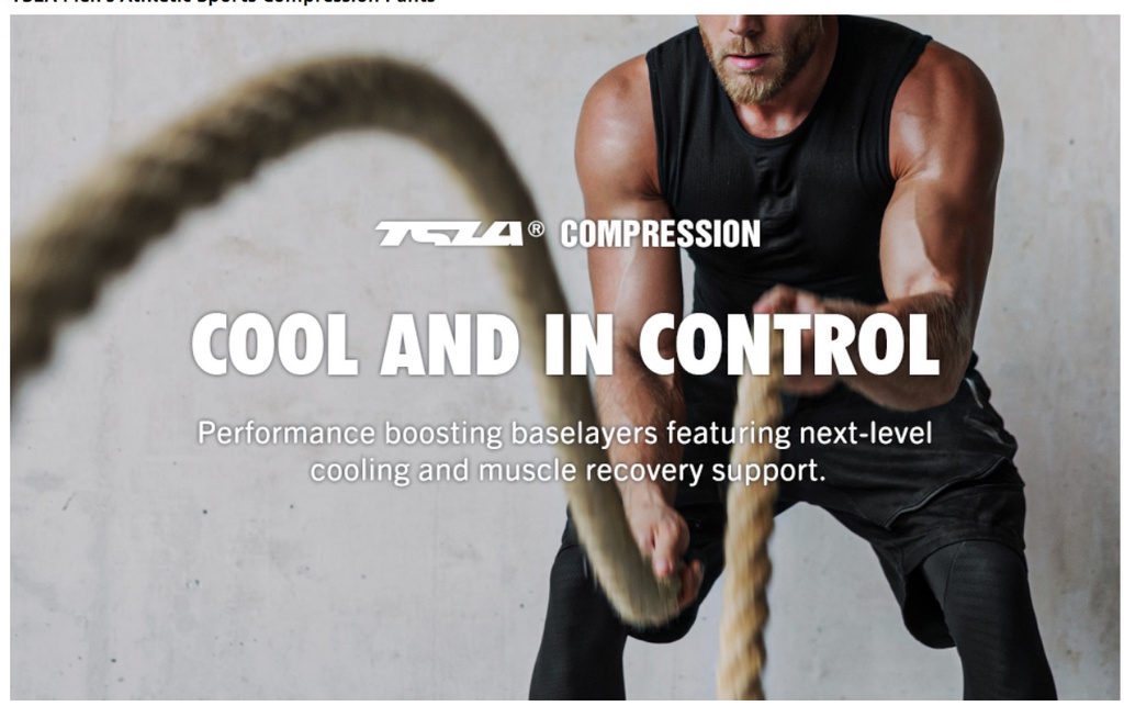 Mô tả Quần legging thể thao combat bó cơ nam TSLA ôm body co giãn tập gym chạy bơi lội boxing TSL2016 - 1
