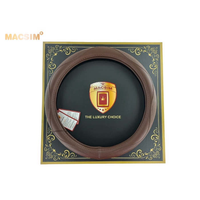 Bọc vô lăng ô tô Macsim mã 8892 da thật cao cấp-khâu tay-lõi cao su non | BigBuy360 - bigbuy360.vn