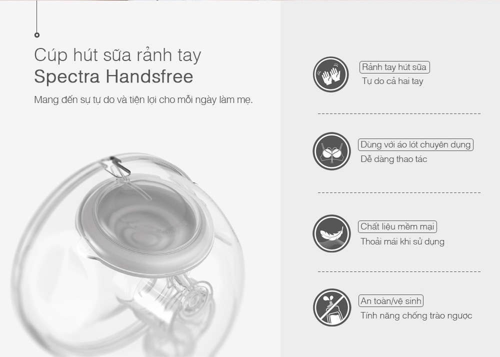Spectra Handsfree tiện lợi