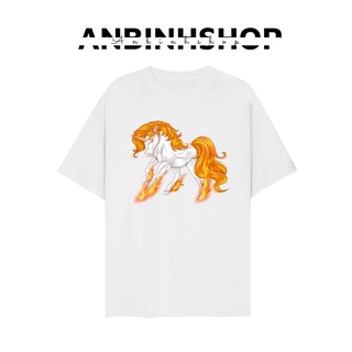 Áo phông unisex ,Áo thun Cotton65, 🍀 [FREESHIP]🍀, Áo phông nam , áo thun unisex - Áo phông Ngựa 1 Sừng
