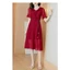 Đầm voan chiffon 2 lớp Thời Trang siêu xinh , tôn dáng sành điệu cho các quý cô quý chị em HIYU STORE