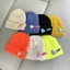 SQ11 Kẹo Pin Gấu Búp Bê Beanie Mũ Dệt Kim Cho Bé Gái Mũ Len Mềm Cho Nữ Phong Cách Thường Ngày Unisex Đơn Giản Chắc Chắn Co