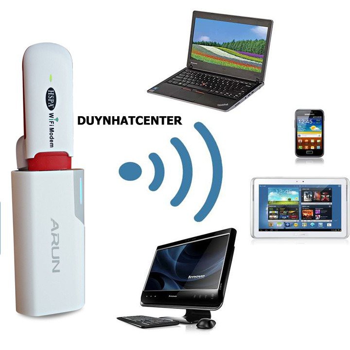USB DCOM Phát WiFi 3G/4G HSPA Tốc Độ Cao - Hỗ Trợ 10 Kết Nối Dùng Sóng ...