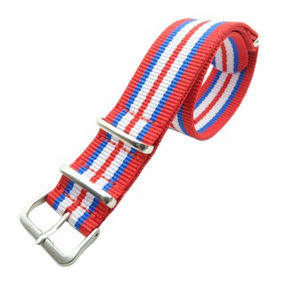 Dây đeo đồng hồ nylon Sọc NATO 18/20 mm cho DW, phong cách quân sự, thay thế cổ điển