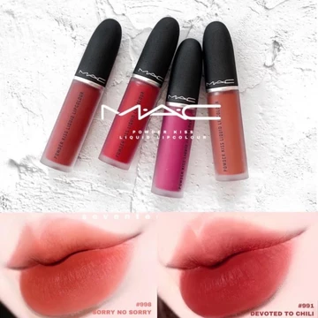 [CHÍNH HÃNG] Son Kem Lì MAC Powder Kiss Liquid Lipcolour, Son Mac Kem Chính Hãng Có Bill ྇