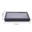 CHEESELY Hộp đóng gói trang sức Cửa sổ trong suốt Vòng tai Bông hiển thị thực tế Giá đỡ trang sức