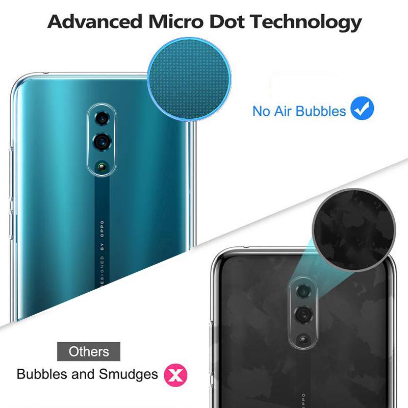 Ốp điện thoại silicon siêu mỏng trong suốt cho For OPPO Reno 10x zoom F11 Pro
