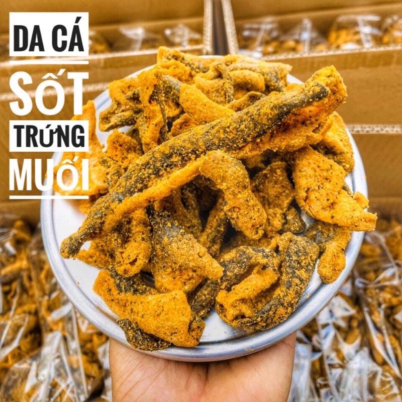 Da Cá Lắc Trứng Muối loại 1 Ngon- hộp 230gr