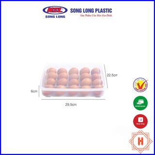 Song Long Plastic - 2795 Khay đựng trứng 24 quả { H }
