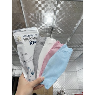 Combo 100 khẩu trang GOLD MASK 4 lớp 4D chống bụi mịn và kháng khuẩn cao cấp Hàn Quốc