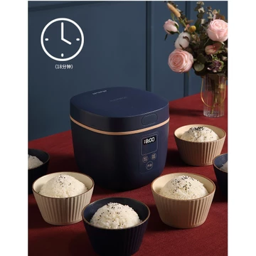 Nồi cơm điện Konka KRC-RS1-CHÍNH HÃNG, Nồi cơm điện sinh viên mini, Nồi cơm điện gia đình 2L Nồi cơm điện thông minh