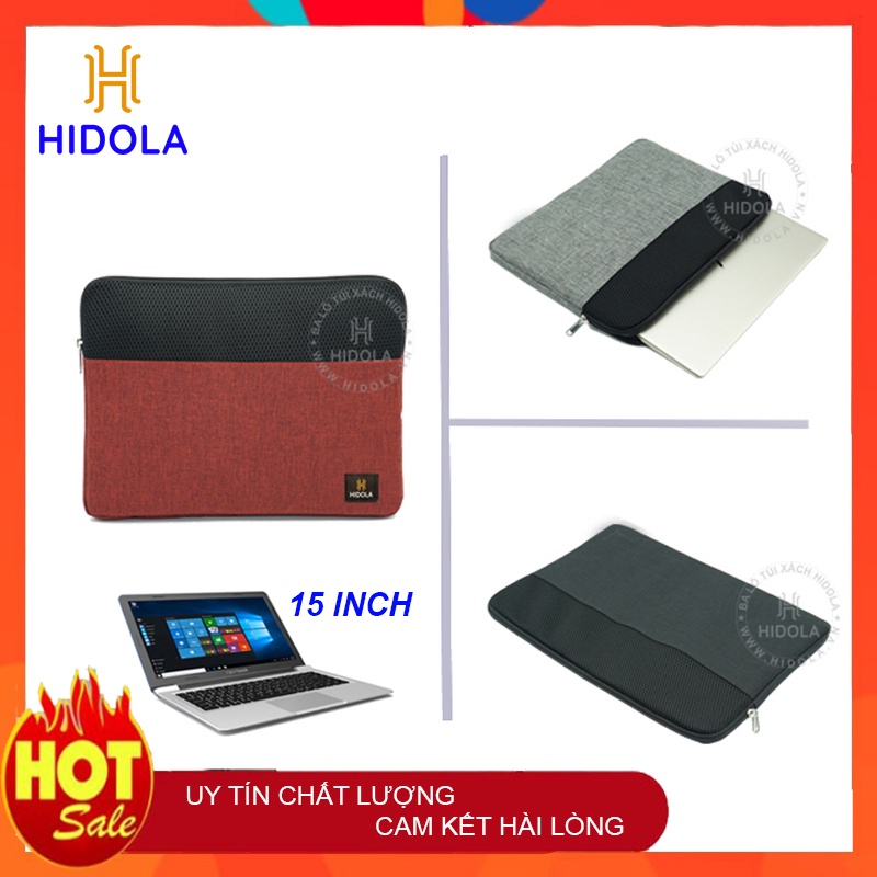 TÚI CHỐNG SỐC LAPTOP HIDOLA B2M - 15 INCH