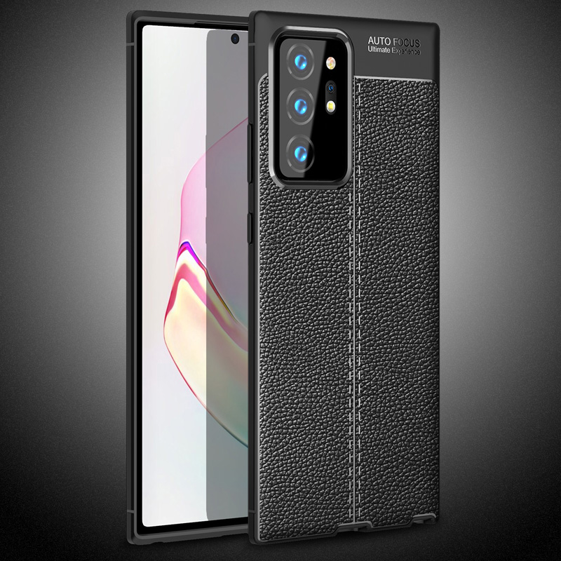 Dành Cho Samsung Galaxy Note 20 Ultra Slim TPU Da Họa Tiết Bao Da Chống Trầy Xước Chống Sốc