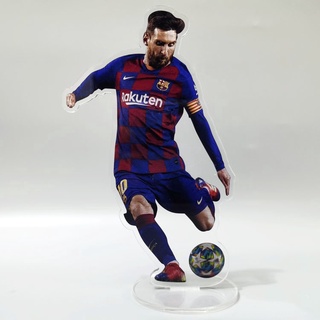 GC9 World Cup Ngôi Sao Bóng Đá Ronaldo Beckham Messi Mbappé Haaland Nhân Vật Hành Động Acrylic Mô Hình Đồ Chơi Bàn Đứng Nhà De