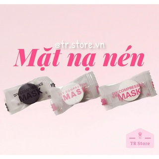 5 viên mặt nạ nén DIY mask viên siêu mỏng