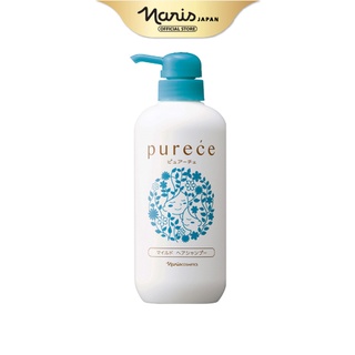Dầu gội Organic chăm sóc tóc khoẻ mạnh Naris Purece Mild Hair Shampoo LS 550m