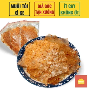 Bánh tráng muối tỏi xì ke ÍT CAY- Bánh tráng xike giá xưởn