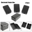 ITRUMPET 1 / 2 Chiếc Vỏ Chống Thấm Nước Dự Án Chất Lượng Cao Nhựa ABS Màu Đen Nhạc Cụ
