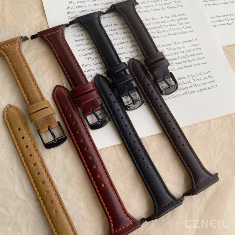 Dây đeo tính khí phiên bản mỏng cổ điển dành cho nữ Thích hợp cho Apple Watch S11 SE3 Ultra3 S10 S9 S8 SE S7 S6 Ultra 49mm 46mm 42mm 44mm 41mm 45mm Dây đeo cổ tay