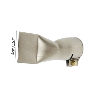 Cc 40mm Đầu phun hàn phẳng cho đèn pin hàn nhựa Súng giữ nhiệt không khí nóng Bạt hàn bảo trì chịu nhiệt